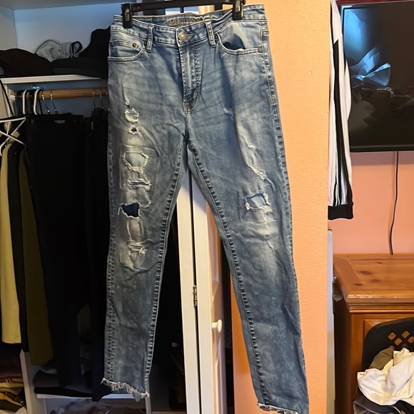 Slim distressed Jeans - Picture 1 of 2